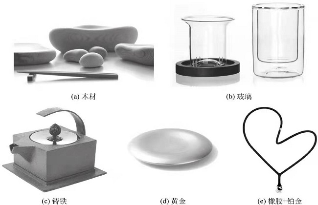 现代工业产品设计依靠对材料的运用和加工