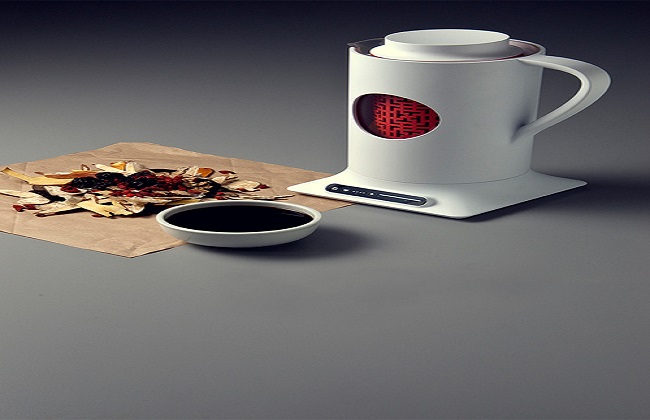 中国风茶壶工业设计-外观设计