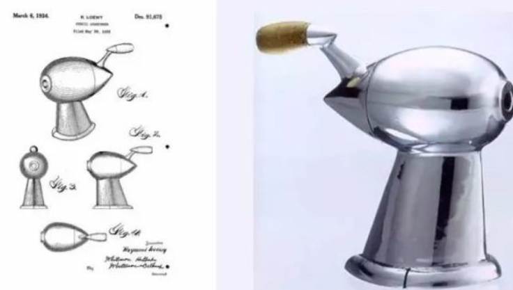 1933年雷蒙·罗维设计出来的削笔刀器