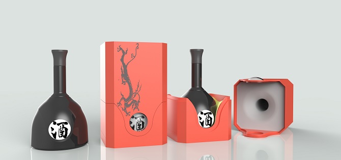 酒包装产品外观设计